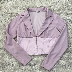 Cropped fashion nova blazer